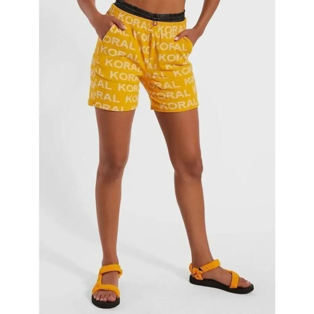KORAL HAYLEE Sweatshorts in orange size Small